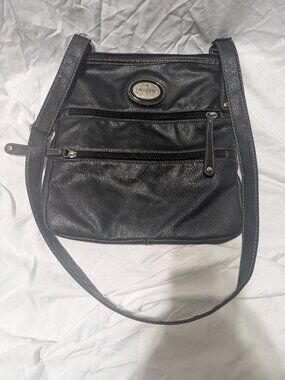 Rosetti black crossbody purse